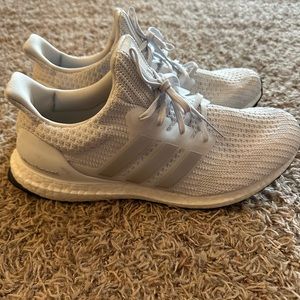White Adidas Ultra Boost